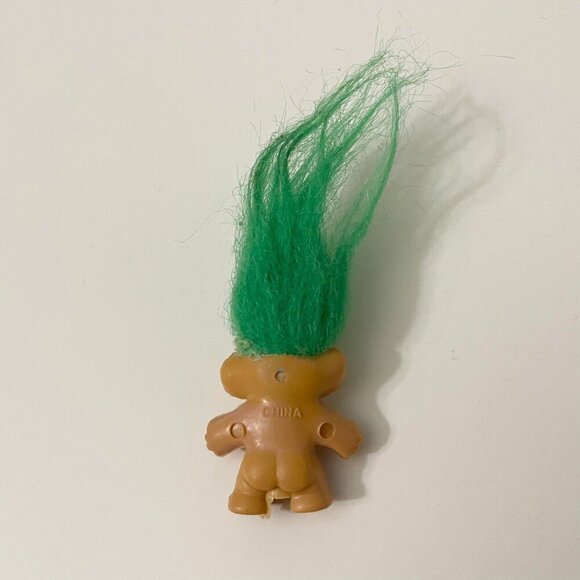 Vintage Mini Troll Doll Pencil Topper 1.25 Inch Collectible Toy - Picture 15 of 16